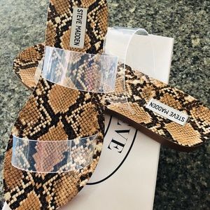 Steve Madden Leeda Clear Sandals